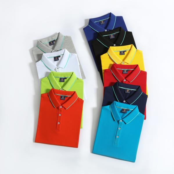 Buy cheap Custom Logo Golf Polo Shirts Quick Dry Short Sleeve Knitted Sport Polo Shirt Sublimation from wholesalers