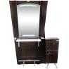 Buy cheap Elegant Solid Wood Hair Stylist Stations With Cabinet , Hair Salon Stations from wholesalers