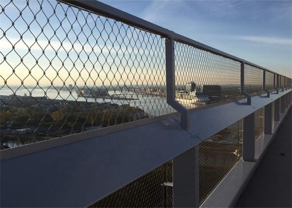 Buy cheap X Tend Security Colored Stainless Steel Rope Mesh Aisi 316 For Balustrade Infill from wholesalers