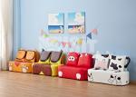 Foam Filling Toddler Lounge Chair , Kids Lounge Couch Double Seater Furniture