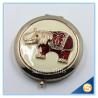 Buy cheap Shinny Gifts Elephant Design Handmade Round Compact Mirror Portable Small Mirror from wholesalers