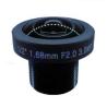 Buy cheap 1/2" 1.68mm 3Megapixel M12x0.5 Mount 185degrees IR Fisheye Lens from wholesalers