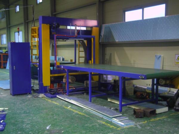 GG800 70r/Min Rotating Speed Pipe Stretch Wrapping Efficiency 1000mm Horizontal