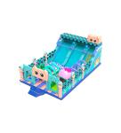 Customized IP Colorful Children Fun Park Inflatable Slide Bouncy