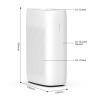 Buy cheap LED Display 25m2 HEPA Filter Ioniser Air Purifier 210m3/H from wholesalers
