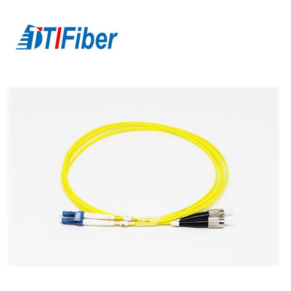 Buy cheap Durable Single Mode Fiber Optic Patch Cable , FC To LC Patch Cord Fiber Optic from wholesalers