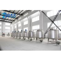 Buy cheap SUS 304 Silver Gray Beverage Mixing Machine For Juice Filling Capping product