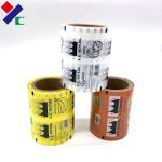 Flexible Plastic Sachet Metallic Food Packaging Film Roll Spice Powder Custom