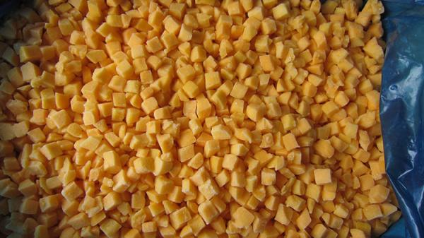Buy cheap New Season Crop IQF Frozen Yellow Peach Dices from wholesalers