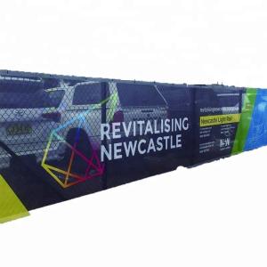 Buy cheap Vinyl Mesh Banner Printing Portable Large Vibrant Signage Weatherproof from wholesalers