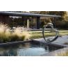 Buy cheap Garden Yard Modern Art Mirror Polished Love Heart Sculpture from wholesalers