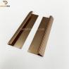 Buy cheap Shiny Coffee Carpet Transition Strip Aluminum Alloy 6063 Material With Nails from wholesalers