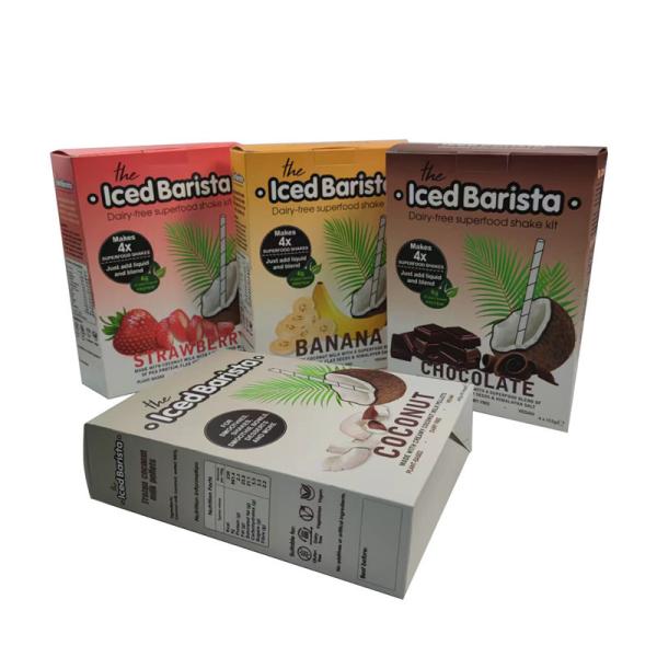 Buy cheap Full Color Foldable Paper Custom Cereal Box Packaging Vanishing Printing from wholesalers