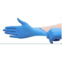 Buy cheap Nitrile Latex Free Long Cuff 22 Mil Disposable Examination Glove product