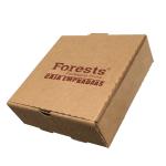 Customized Disposable Food Box Packaging For 12 Gray Empanadas Corrugated Board