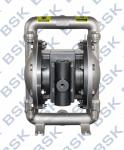 Air Driven Stainless Steel Diaphragm Pump 2 Diaphragm Pump For Ceramics Industry