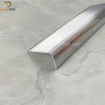 Stone Tile Trim Beading White Stripe Anti-Slip Aluminium Floor Edge Trim