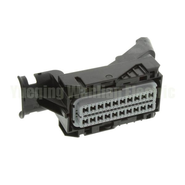 Buy cheap 34566-0803 80 Pin Automotive ECU Connector Socket Black Color from wholesalers