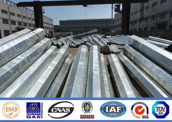 Buy cheap 15m Utility Power Poles with CWB Welding Standard for Bangladesh Market from wholesalers