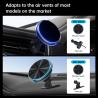 Buy cheap Horizontal And Vertical Magnetic Wireless Phone Charger Customizable For Car from wholesalers
