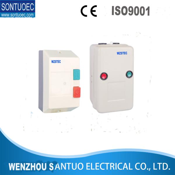 Buy cheap Plastic White Magnetic Starter Single Phase Light Weight High Efficiency from wholesalers
