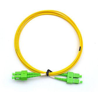 Buy cheap High Return Loss Fiber Optic Patch Cable 2.0mm LSZH For Local Area Network from wholesalers
