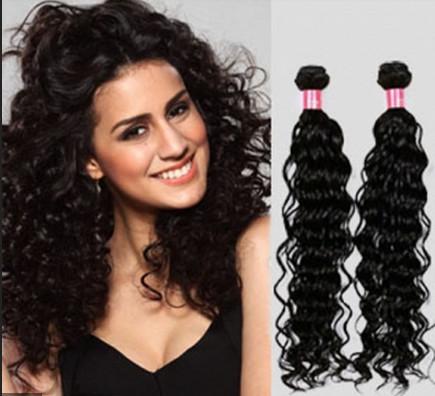 Buy cheap Kinky Curly Indian Curly Human Hair Tangle Free 14 Inch Black from wholesalers