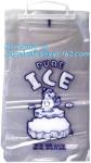 WICKETEDplastic ice cube bags, Ice Cube Freezer Bags, Disposable Ice Cube Bag,