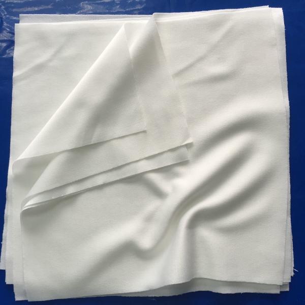 Buy cheap Laser Cut Polyester Cleanroom Wiper Basic Weight 120 GSM Double Knit Model 1009DLE/120 from wholesalers