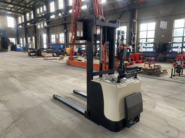 Buy cheap Electronic Steering Lightweight AC Drive Walking Electric Reach Forklift 1500 KG Capacity from wholesalers
