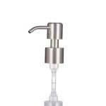 PP Certification ISO 28/410 Aluminum Dispenser Pump for Personal Care Lotion