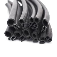 Buy cheap Water Resistant Clip on U Profile Rubber Seal Foam Bulb Glass Edge Trim for Car product