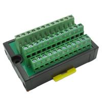 Buy cheap PLC Wiring Distribution Board Terminal Blocks Plate 24 Ways Universal product