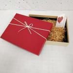 Christmas Gift Lid and Base Box Recyclable Rigid Paper Carton Box Packaging