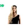 Buy cheap Machine Made Heat Resistant Full Lace Synthetic Wigs No Shedding from wholesalers