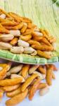 Persimmon Seed Shaped Japanese Rice Crackers Roast Healthy Nut Snack