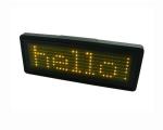 Buy cheap LED Name Badge Sign Yellow color B729TY from wholesalers
