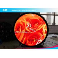 Buy cheap 1500 Nits Round Flexible LED Display For Shopping Center / Concert Room product