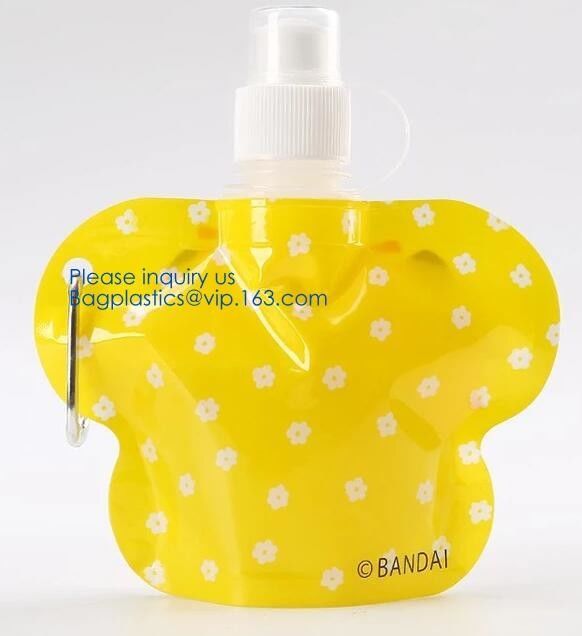 Custom Reusable Juice Food Packaging Plastic Bag Alcohol Drink Wine Spout Pouch Bag,liquid spout pouch/wine drink juice