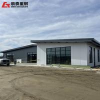 Buy cheap Anti Corrosion Galvanized Prefabricated Steel Structure Workshop Warehouse product