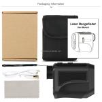 F1000m Professional Golf Laser Rangefinder Slope Mode Fast Focus 6.5X Magnificat