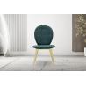 Buy cheap Green Color Upolstery SS Dining Chairs For Luxury Living Room Furniture from wholesalers