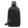 Buy cheap OEM ODM Lightweight Waterproof Crossbody Bag Mens Sling Backpack With Usb Port from wholesalers