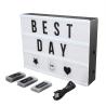 Buy cheap Festival Greetings Customisable Led Message Box Square Acrylic Light Box from wholesalers