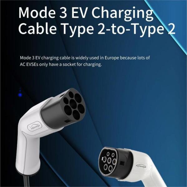 Buy cheap 11kW 400V Electric Car Charging Extension Cord 16A 3P EV Charging Cable from wholesalers