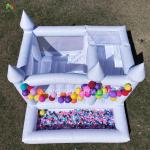 13x13x10ft Commercial White Bounce House Large Jumper Bouncy Inflatable Castle
