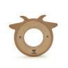 Buy cheap 25cm LFGB Silicone Wood Teething Ring Brooklyn For Infants from wholesalers