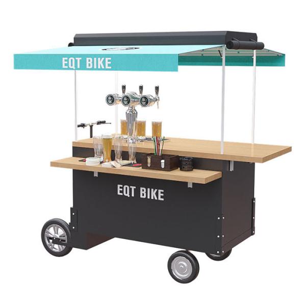 Buy cheap CE Chain Transmit Box Structure 48V 300W Beer Bike Cart from wholesalers