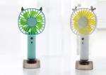 Rechargeable Portable Battery Powered Fan , Battery Operated Table Fan With Led