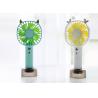 Buy cheap USB Rechargeable Small Hand Held Fans Battery Operated Portable 2000MAH Battery from wholesalers